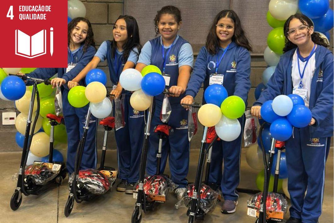 Estudantes são premiados na gincana cultural ‘Pé na Faixa!’ em Itaquá